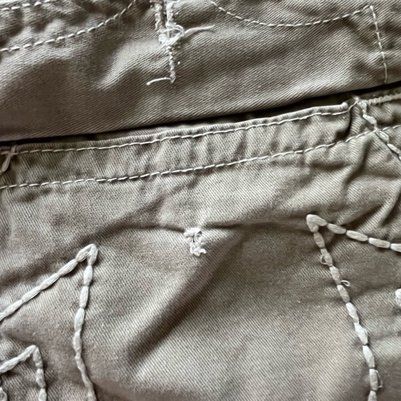 True Religion Tan Relaxed Jeans. Perfect condition. They cost 200.00 - Picture 10 of 12